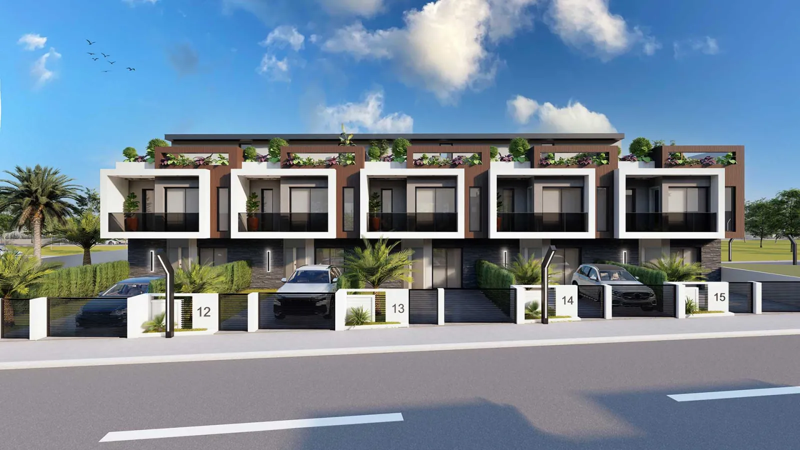 G Blok Ön Cephe & Giriş Verandası