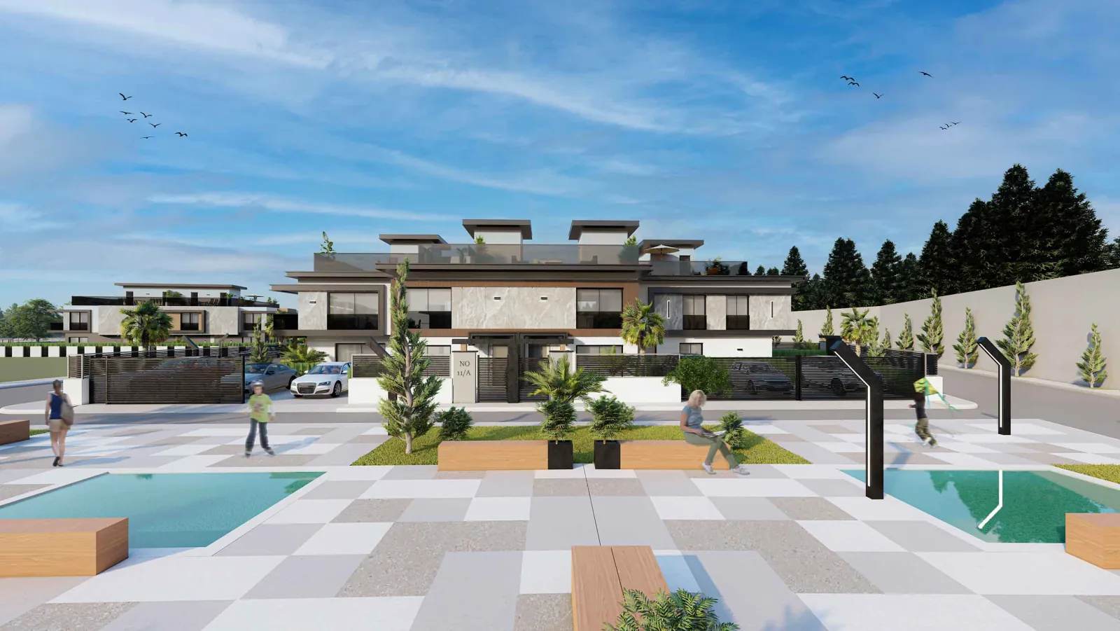 E Blok 3+1 Villa 220 m² Bornova satılık villa