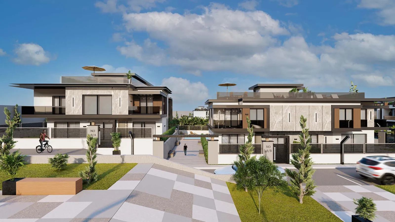H Blok 3+1 Villa 220 m² Bornova satılık villa