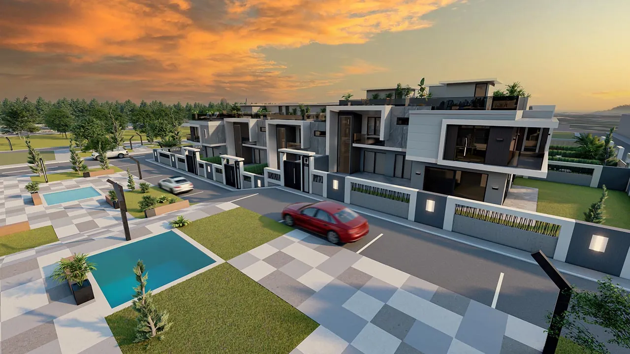 J Blok 3+1 Villa 180 m² Bornova satılık villa